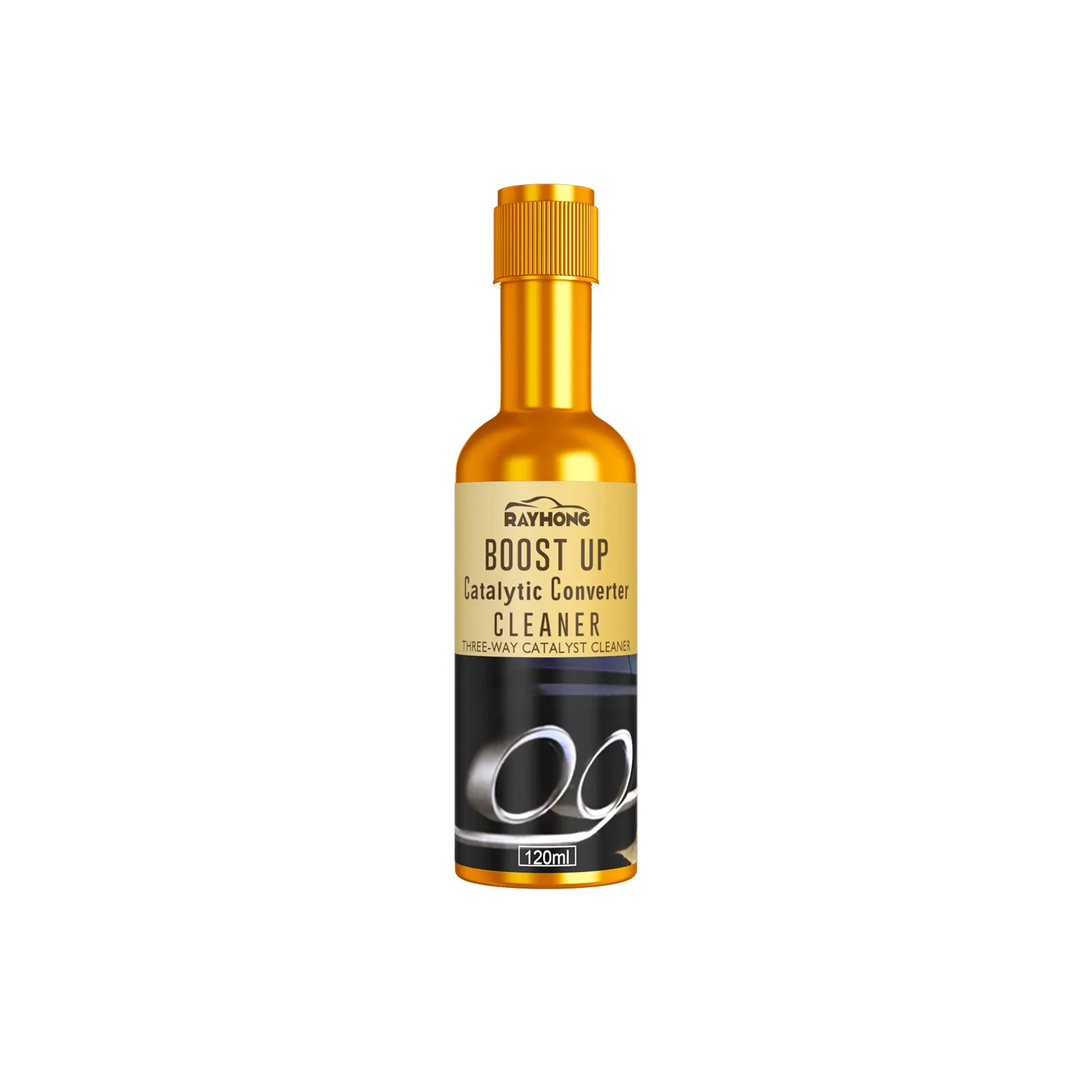 Rayhong 3-Way Catalyst Cleaner, Automotive Engine Internal Cleaning Agent for No-Disassembly Exhaust Catalyst Carbon Deposit Removal