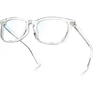 Blue Light Blocking Glasses Square with Anti Computer Glare for Gaming Blue Light Blocker for Men and Women