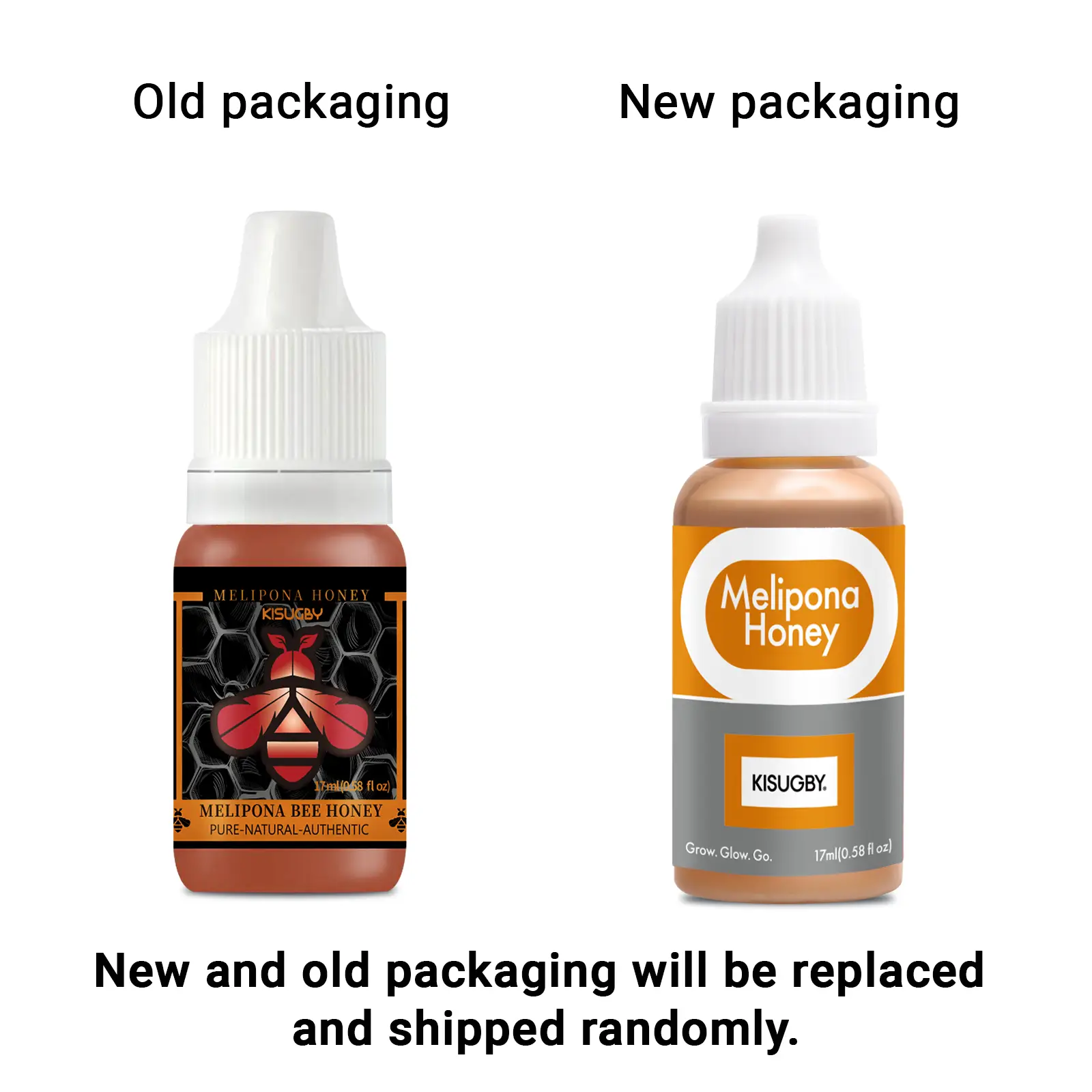 Melipona Honey（17ML XL Size，30% Larger）New Packaging，Stingless Bee Honey，Me...