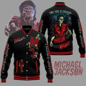 Jackson Baseball Jacket, Gift for Fan, Baseball Varsity Jacket, Sporty Streetwear Look, Everyday Casual Jacket