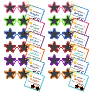 24/48Pcs End of Year Sunglasses Gifts Preschool Graduation Party Students Gifts with Blessing Cards Class of 2026 Graduation Favors for Summer Party Kindergarten Graduation Ceremony Birthday Kids End of Year Class Gift