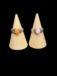 Handcrafted Thick Band Rings