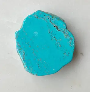 Natural Stone Phone Grip - Turquoise Rock Edge