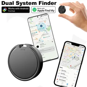 Bluetooth Smart Anti-Lost Tracker for iOS & Android, Smart Tracking Tag, Two-Way Alarm GPS Locator with Long Standby, Anti-Theft Device for Cars, Elderly, Kids, Pets, Keys, Wallet and Phone