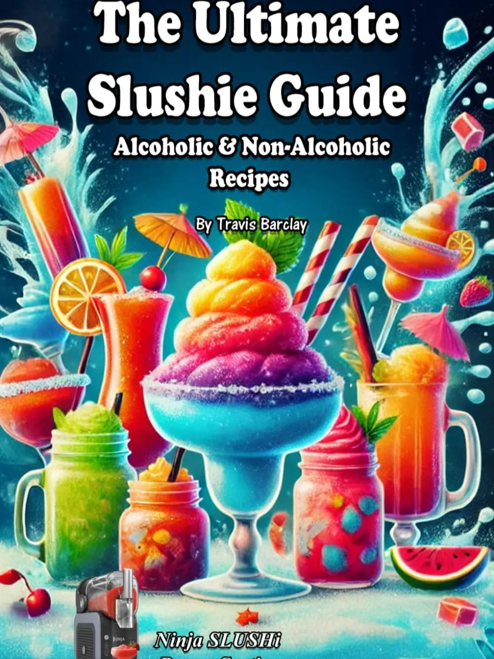 Travis Barclay The Ultimate Slushie Guide Alcoholic & Non-Alcoholic Recipes with Ninja SLUSHi Machine Guide for Refreshing Frozen Drinks