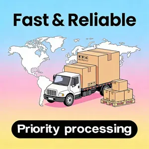 Carefully packaged, promptly shipped, please contact customer service..