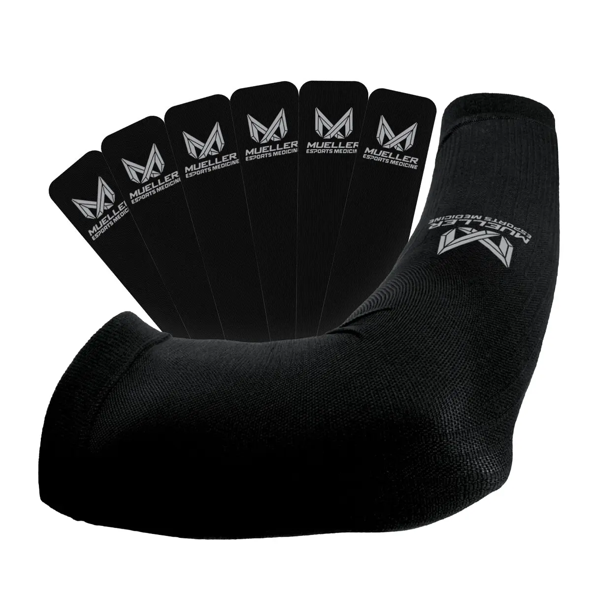 Mueller Sports Medicine Performance Graduated Compression Arm Sleeves for Esports, SM
