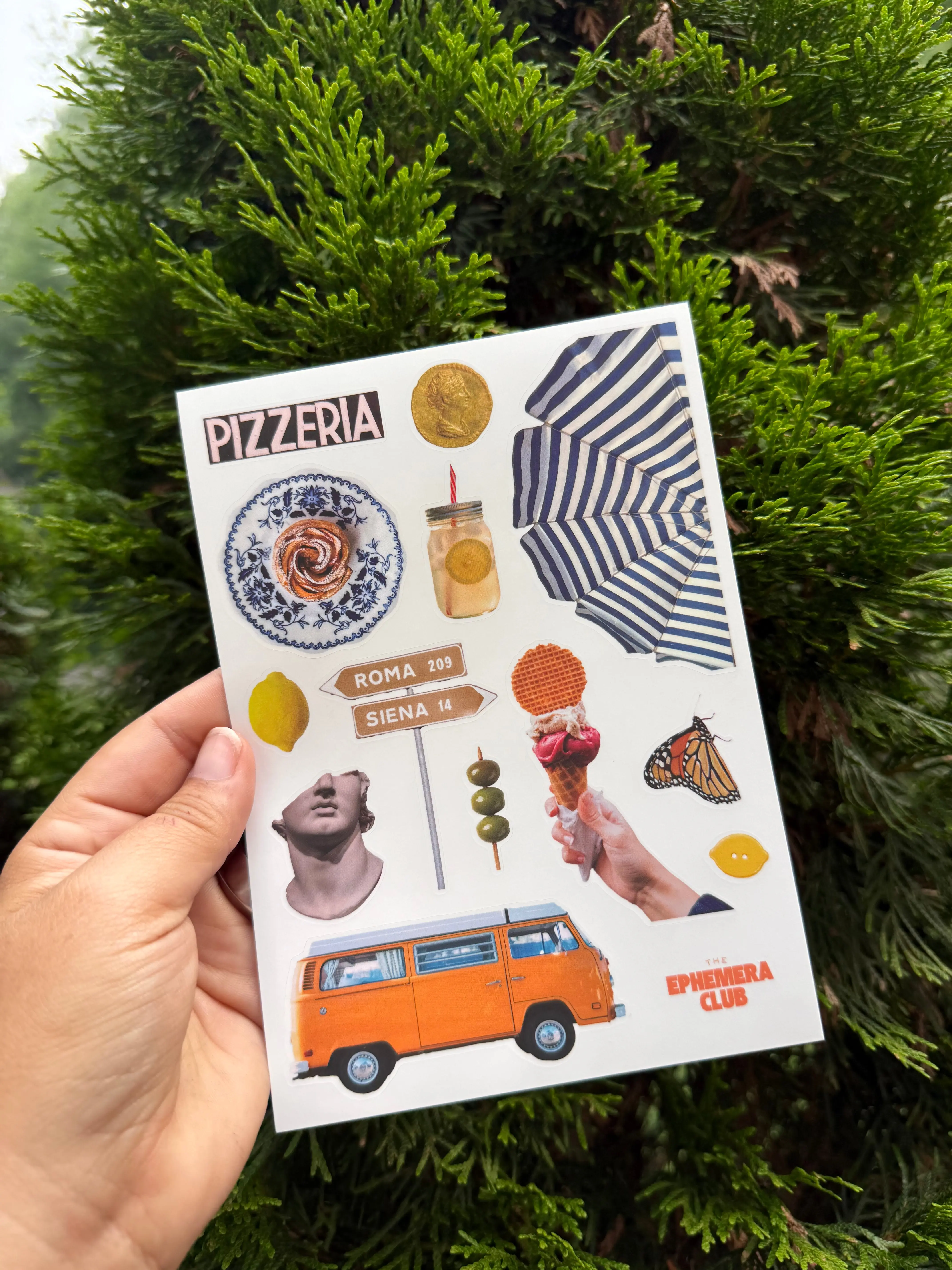 Italian Summer Sticker Sheet
