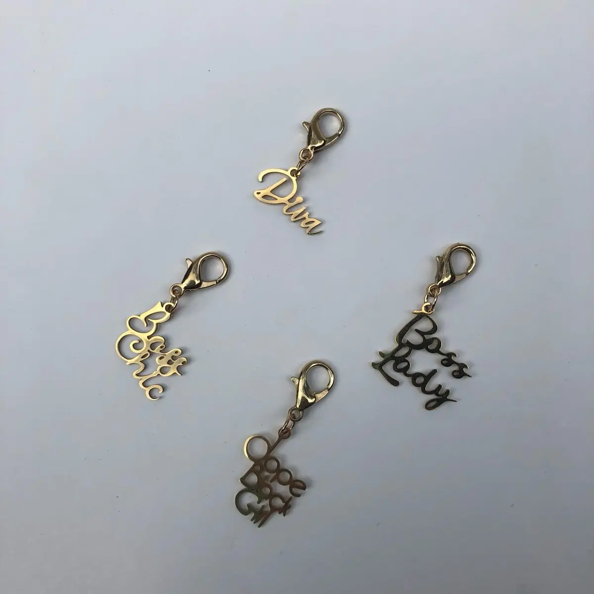 Gold Sneaker Charms Roller Skate charm . Shoe charm sneaker and roller skate patch bag charm