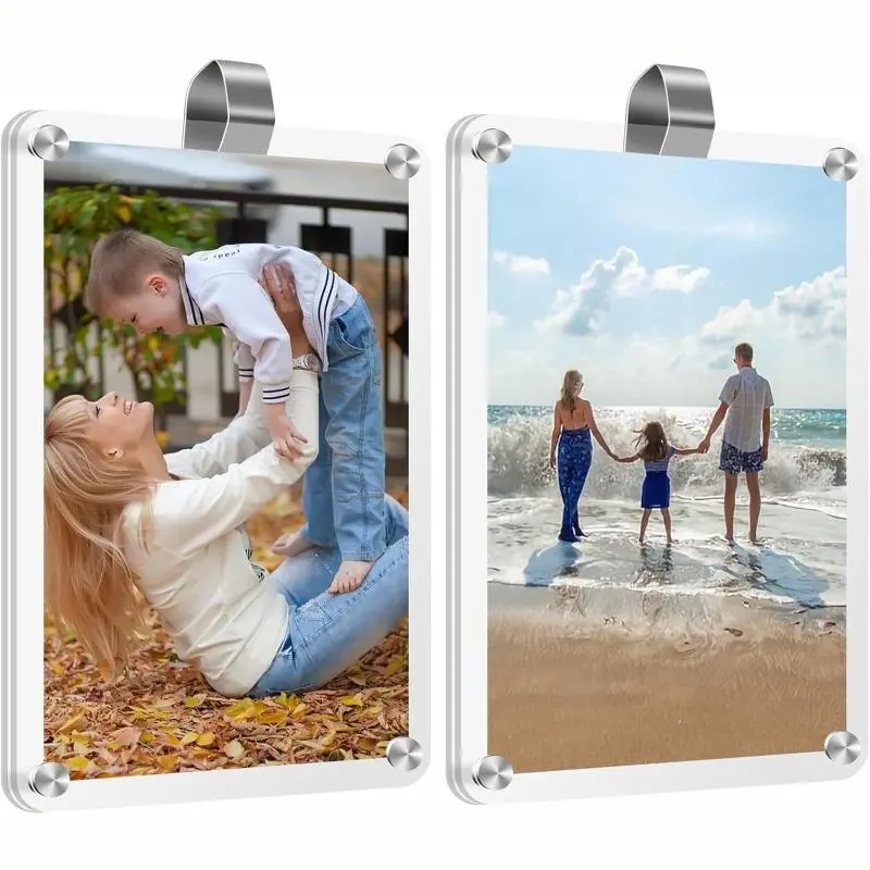 2Pcs Car Picture Holder, Suitable for car Visor, Universal forAny Vehicle Model,Show Personal or Family Photos,Great Car Mount Dashboard Car Mount For Phone Car Console Organizer