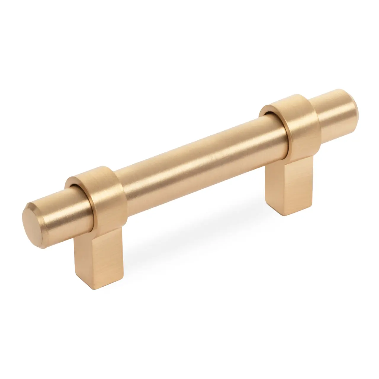 Cosmas 161-3BG Brushed Gold Euro Style Bar Pull