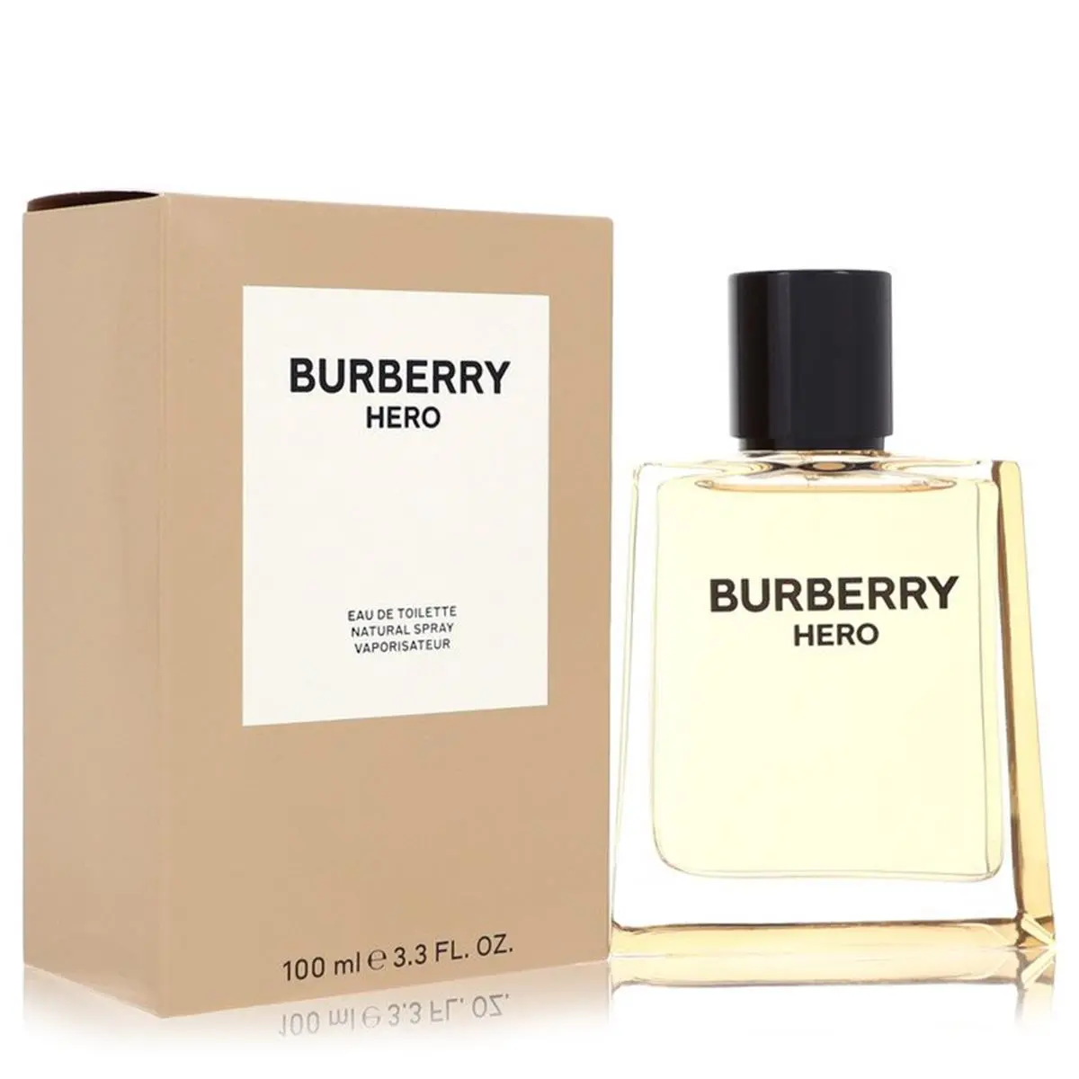 Burberry 558300 Hero Unisex Bold Elegant Captivating Daily Wear EDT Scented Cologne Spray, 3.3 oz Eau De Toilette with Citrus, Revitalizing, Spicy, Wood Notes, Bold Elegant Fragrance
