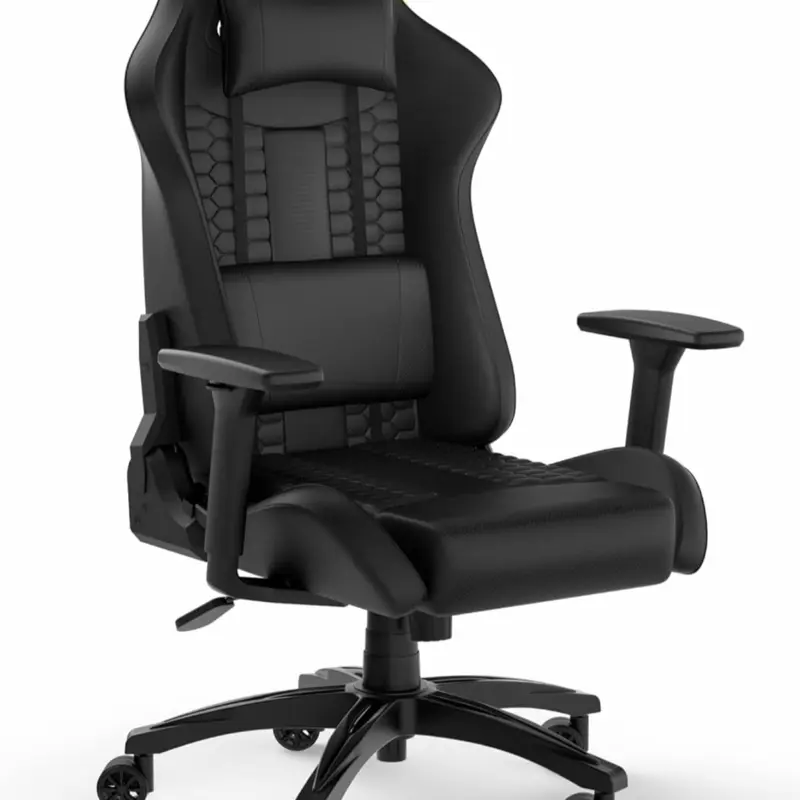 Corsair TC100 Relaxed Gaming Chair - Leatherette - Racing-Inspired Design