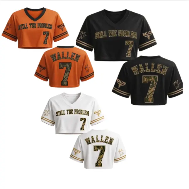 Still The Problem Tour 2026 Crop Top Jersey, Country Concert Crop Baseball Jersey