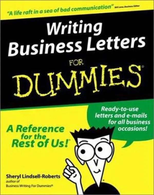 USED Book - Writing Business Letters for Dummies by Sheryl Lindsell Roberts (Paperback) - english