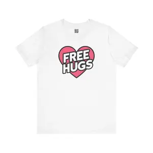 Free Hugs Shirt, Love Tee, Cute Graphic Tee, Inspirational T-shirt, Positive Vibes, Gift For Hug Lovers