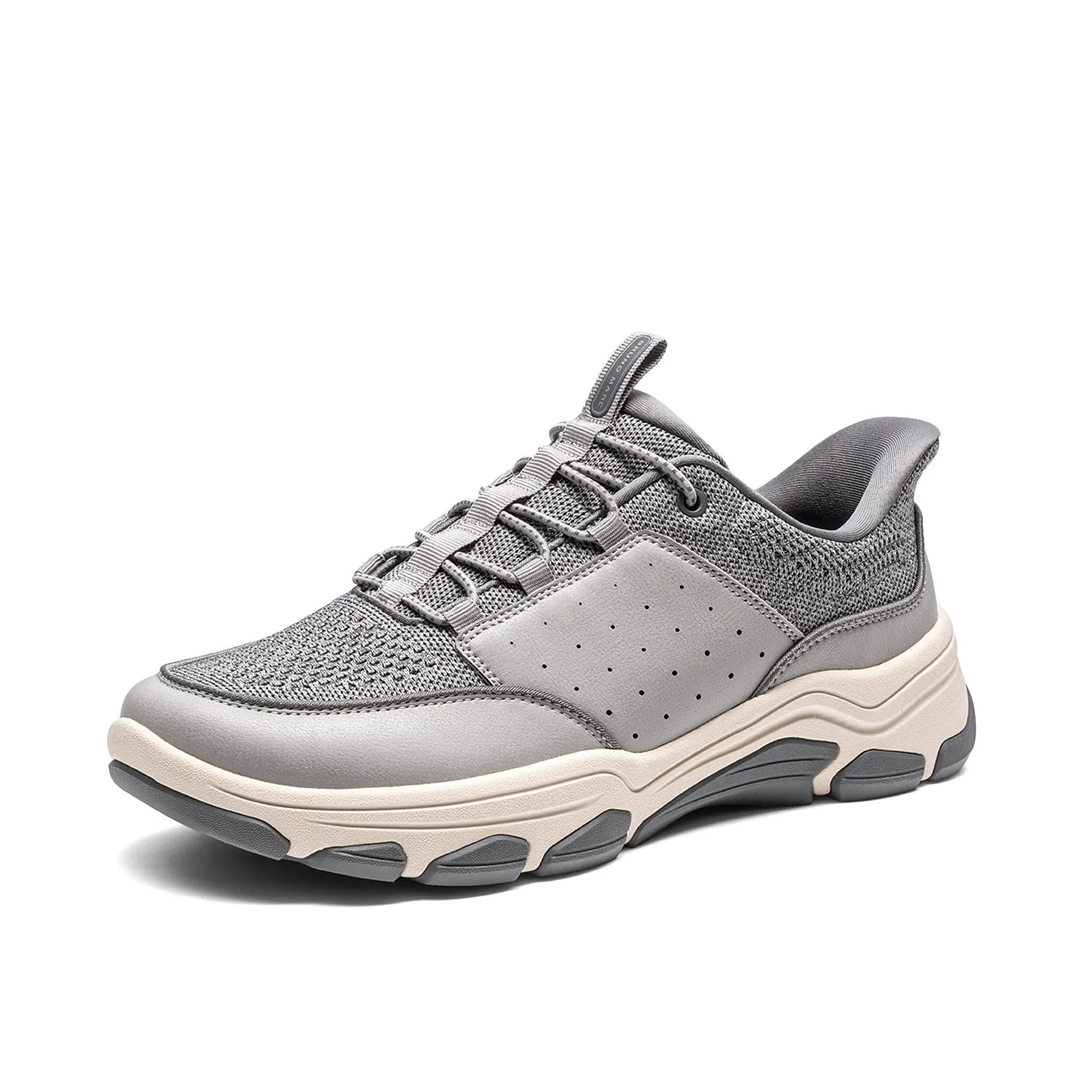 【BRUNO MARC Anniversary】 Men's Hands-Free Slip-On Loafer Sports Shoes, Lightweight Waterproof Athletic Footwear with Wide Toe Box for Walking, Trainer, Male tiktokshopbacktoschool, Closed, Dad Style Loafers, Slip‑On In Seconds