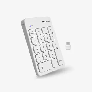 10 Key Wireless USB C Number Pad for Windows PC & Mac