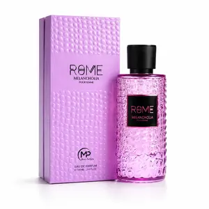 BHARARA Rome Melancholia Pour Femme Eau de Parfum, Long-Lasting Floral Amber Scent with Rose, Jasmine, and Fruity Notes, 3.4 oz, Edp