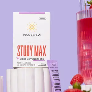 Study Max - Energy & Focus - Mixed Berry Drink Mix