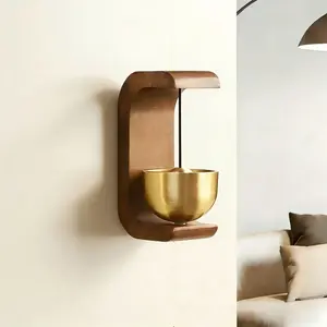 Wooden Doorbell Chime, Magnetic Entry Bell, No Drilling Required Modern Decorative Hanging Piece, Elegant Open Door Bell, Ideal Gift for Home