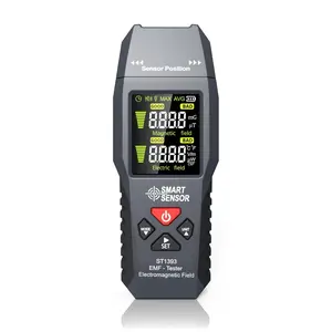 EMF Meter, Handheld LCD EMF Tester, Digital Electromagnetic Field Radiation Detector for Home, Office, Car, Electric Vehicle, Outdoor, Pregnancy Protection