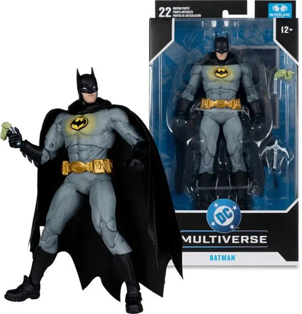 Mcfarlane Toys - DC Multiverse 7in Batman (Batman Inc.) Action Figure with Collectible Art Card, Display Base, Moving Parts [COLLECTIBLES]