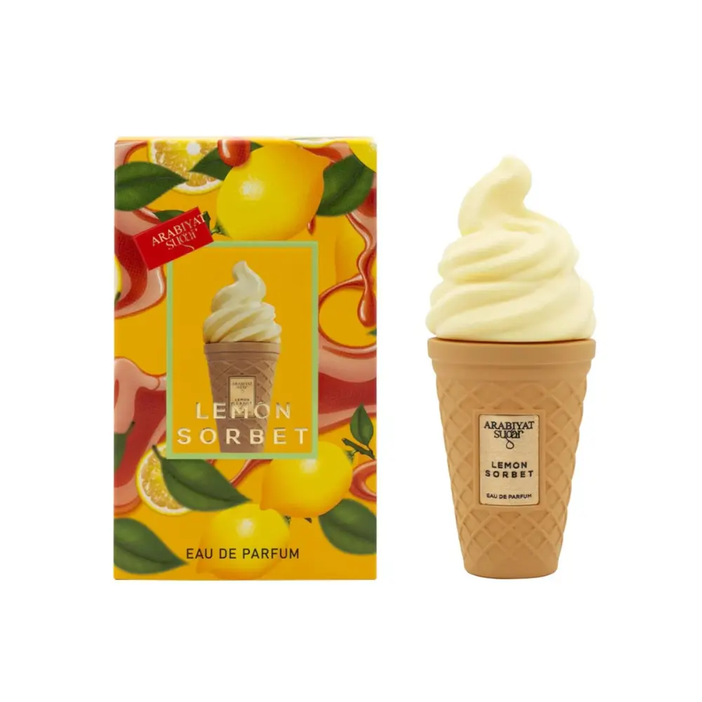 Arabiyat Sugar Lemon Sorbet Unisex Eau De Parfum 3.4 oz | Citrus Gourmand Vanilla Perfume