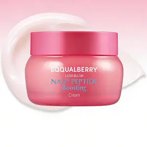 EQQUALBERRY NAD+ Peptide Boosting Cream delivers powerful Korean anti-aging care. With collagen and peptides, it improves skin elasticity, fights fine lines, supports healthy aging, and provides long-lasting hydration. 1.69 fl.oz / 50ml.