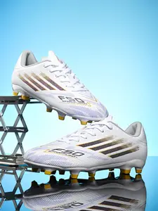 New Men Women Football Shoes World Cup Ag Long Nails Anti-Slip Training Outdoor Lawn Soccer Boots Low Top Short Nails Sports Shoes