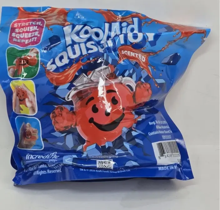 KOOL-AID or Kisses Squishi SCENTED stress reliever
