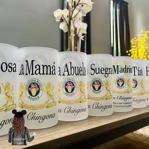 Womens 16oz custom frosted Beer Mug