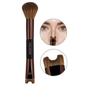 Maange Makeup Brush Set, Powder Brush, Blush Brush, Contour Brush, Metal Frame, Ideal for Home and Travel, Single Unit, Multitasker Brush