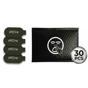 Snore Silk Mouth Tape -Helps Snoring & Improve Sleep Quality - 30 Night Supply - Gentle, Hypoallergenic Silk Tape for Nasal Breathing