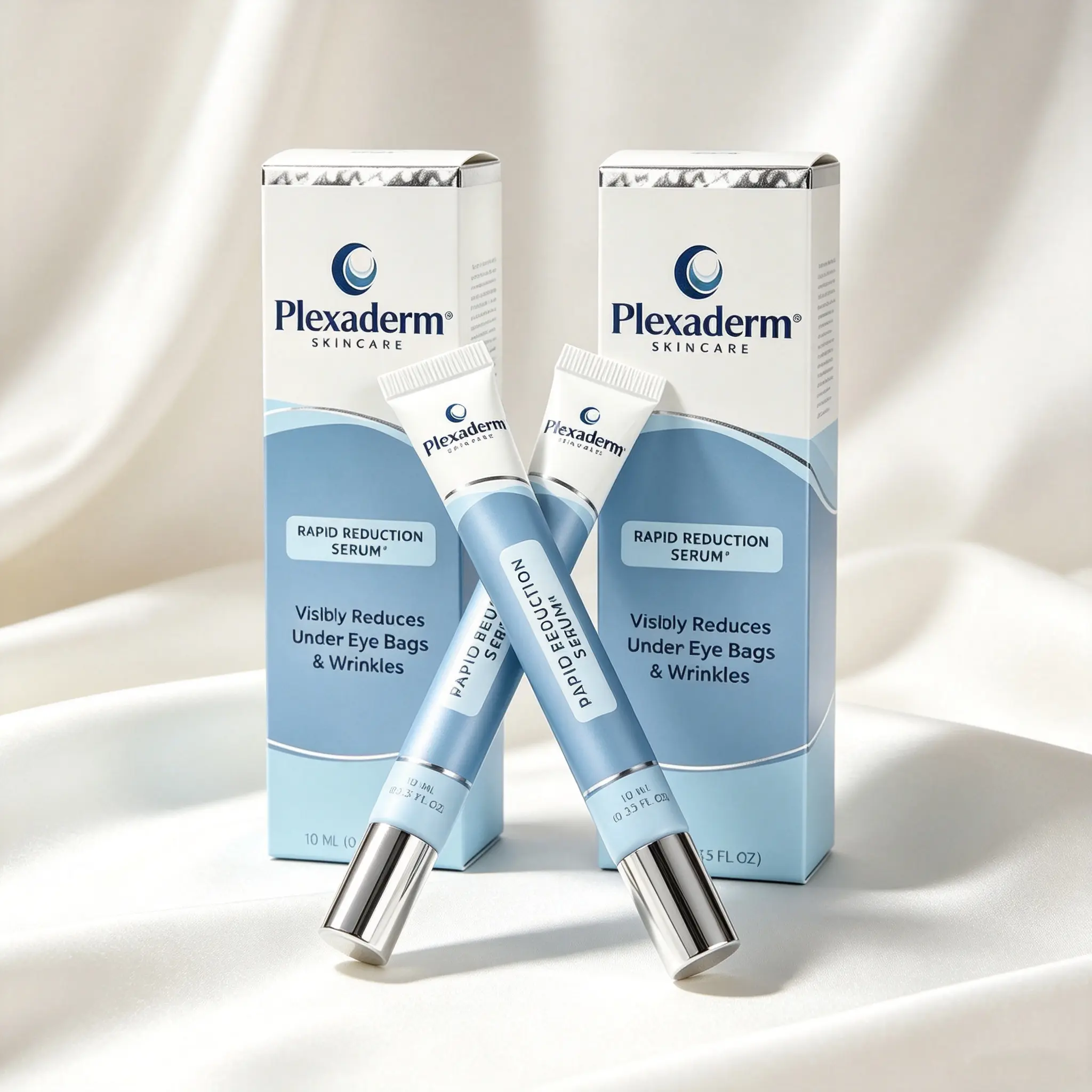 Plexaderm Anti-Wrinkles Eye Treatments 10ml Serum, Fast-Acting Anti-Aging Formula for Wrinkle Reduction, Under-Eye Lift & Sagging Skin Fix, Daily Maintenance for All Skin Types