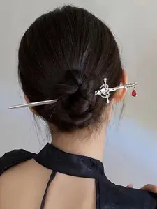 New Style Ancient Sword Hairpin, Vintage Hanfu Headpiece for Girls, Elegant High-Quality Hair Accessory, Unique Personality Design