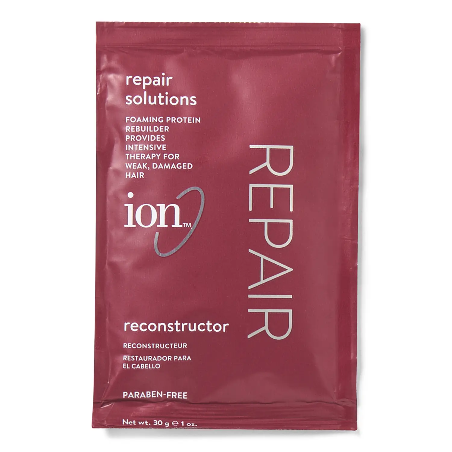 Ion Reconstructor Treatment Packette, Repair, Damaged Hair