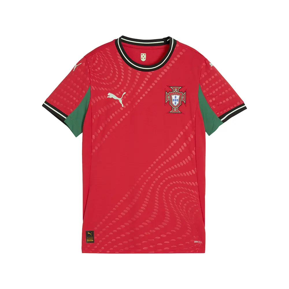 PUMA Womens Fpf Crew Neck Short Sleeve Home Jersey Replica Casual - Red
