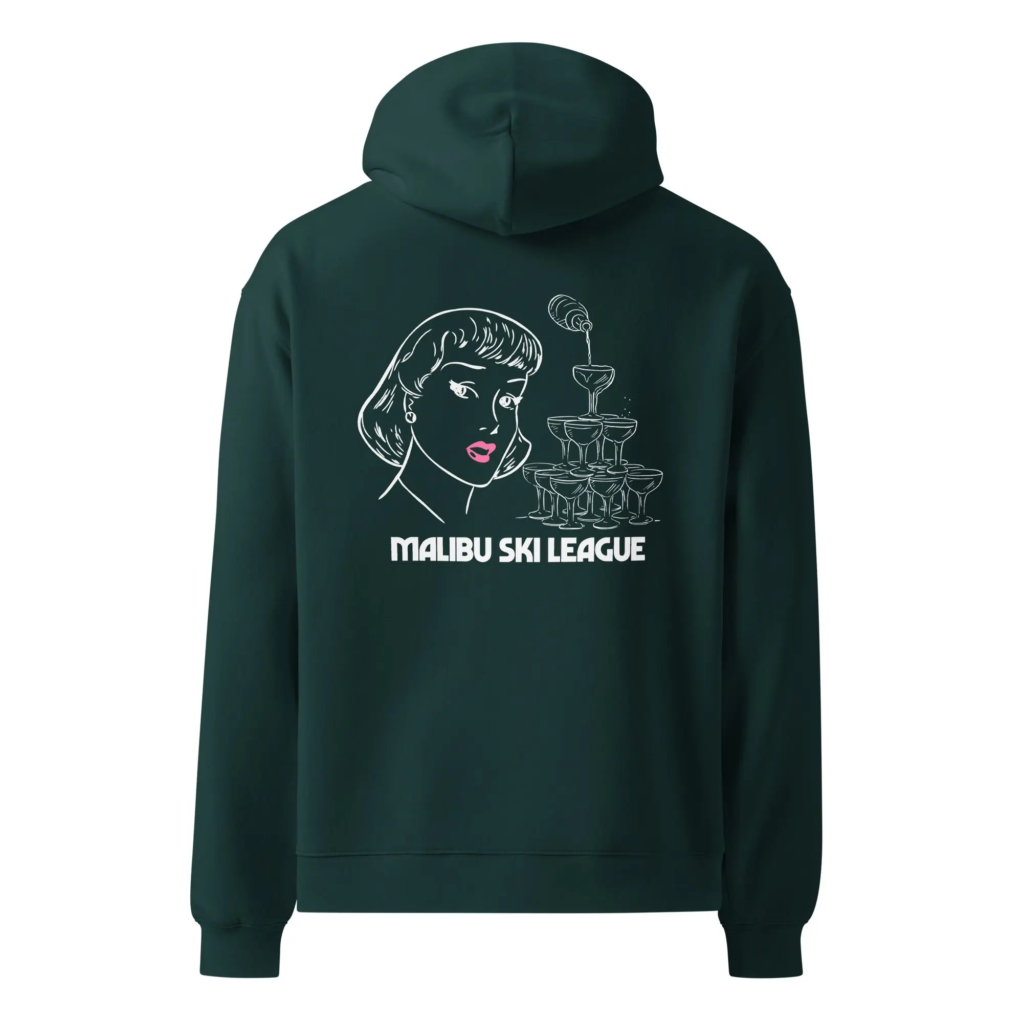 "Lodge Girl" Hoodie - in Pine Green, Double Diamond Black, or Cobalt Blue