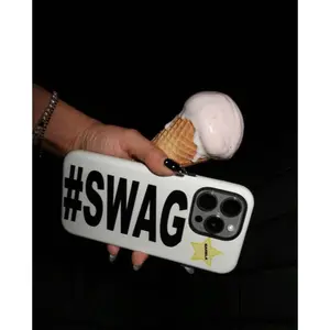 BARELA Phone Case - 2 MUCH SWAG Phone Case For IPhone 11-17 Series |     Typography Phone Case |     Aesthetic Phone Case |     Streetwear Phone Case |      Phone Case |     Shockproof Protection |     Gift For Teen Girls