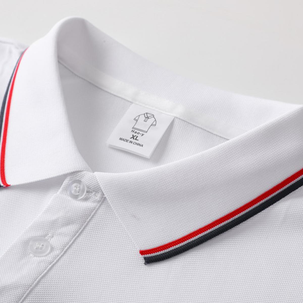 5 Men's Breathable Hygroscopic Work T-Shirts Casual Top Golf Shirt Sports T-Shirts - Suitable for Summer and Spring Wear