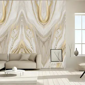 Marble-Grain Pattern Wallpaper, Marble Backsplash Wallpaper, 1 Roll Self-Adhesive Waterproof Removable Wallpaper, Decorative Sticker for Home Living Room, Kitchen, Bathroom, Bedroom and Dormitory, Peel-and-Stick Wallpaper Designs