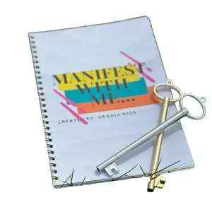 Manifest With Me Journal - Spiral Binding with DreamKey Pen