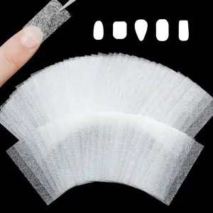 Nail Fiber Extension Strips – Glass Fiber Silk for Fake Nail Extension – No Nail Form Required – DIY Acrylic Nail Extension Kit for Halloween Witch Style