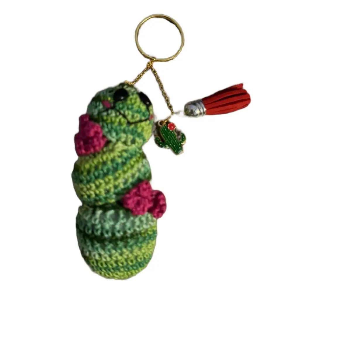 Crochet Cactus keychains