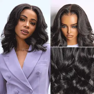 Luvme All-Day Curl Hold™ Premier Grade Hair Shoulder Length Body Wave CuticleAlign™ PartingMax Glueless 7x6 HD Lace Wig Pre-Cut Lace