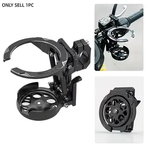 Motorcycle Bicycle Water Cup Holder, Collapsible Foldable, Portable Lightweight Outdoor Sports Food Delivery Travel Camping Mug Stand