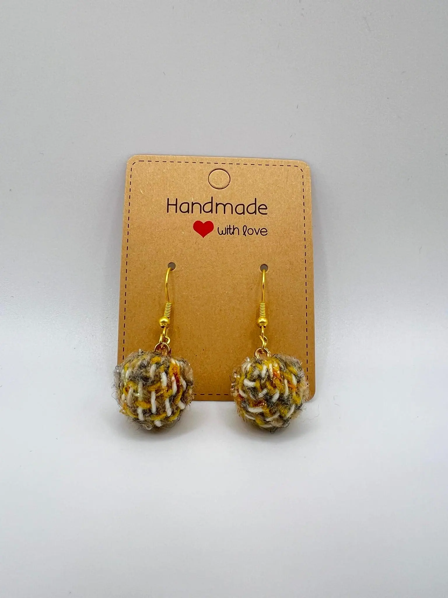 Multicolor Fluffy Pom-Pom Drop Earrings | Lightweight & Playful | Colorful Statement