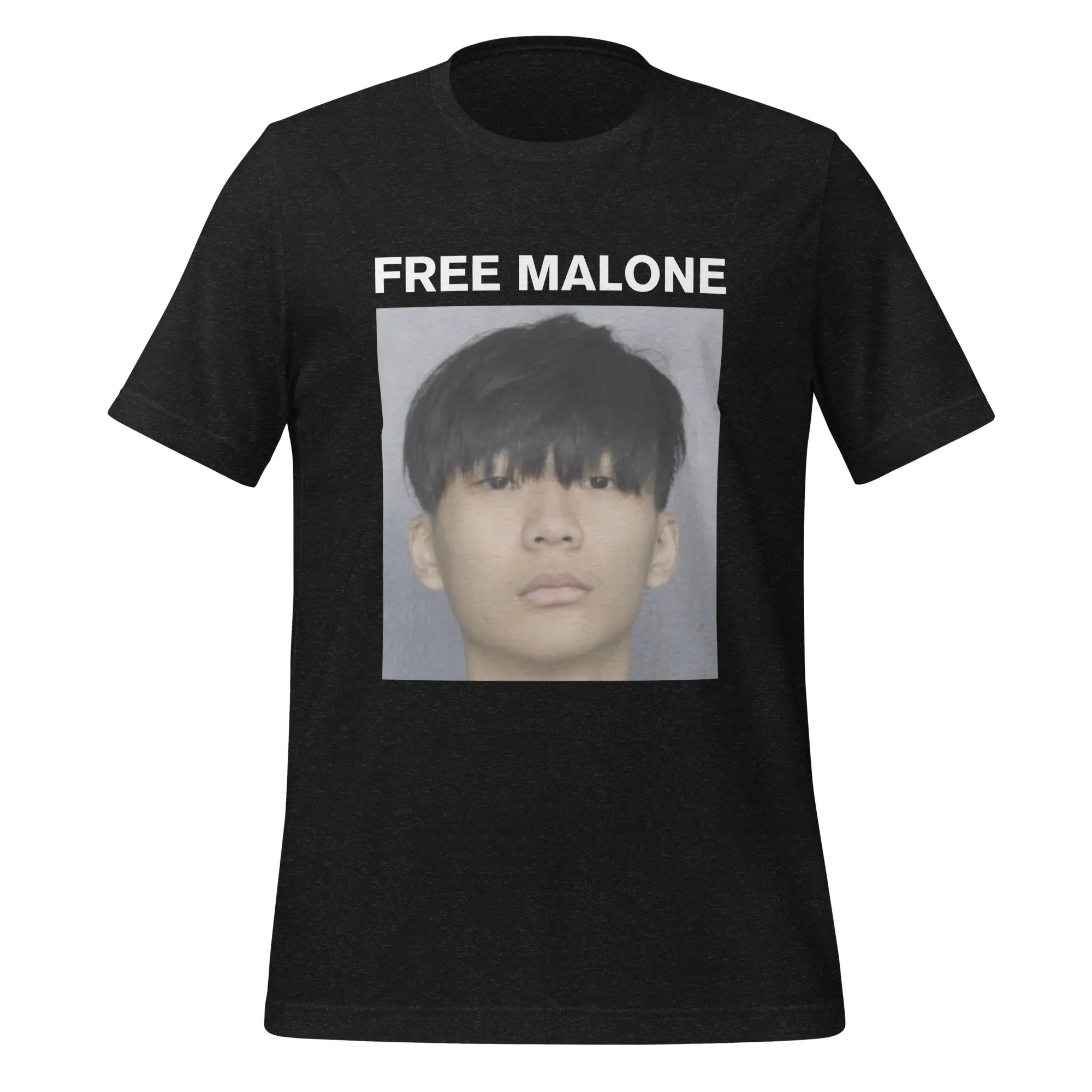 FREE MALONE Tshirt crypto bitcoin GILDAN Unisex Tee Shirt - CASUAL Menswear T-Shirt trump shirt Top Underwear Top Underwear Cotton Fabric Shortsleeve Big Collared Polyester Print Short