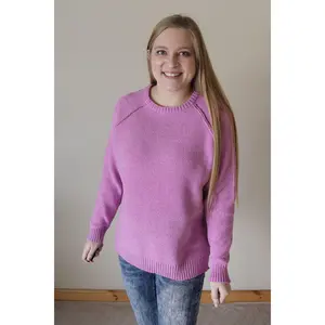 Mauve Chenille Sweater